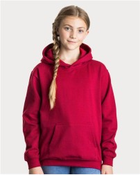 AWDis JHY001 Youth Hooded Sweatshirt – Youth Unisex 8.3 oz. Cotton-Rich Midweight College Pullover Hoodie | YXS–YXL
