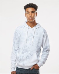 J. America 8861 Men's Tie-Dyed Fleece Hooded Sweatshirt – 7.5 oz. Men's pullover hoodie | XS–3XL