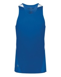Holloway 221035 PR Max Track Jersey – Unisex 100% Polyester Color Secure Moisture-Wicking Track Singlet | S–2XL
