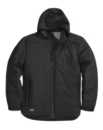 DRI DUCK 5323 Men’s Quantum Puffer Jacket – 3.8 oz. 100% Polyester Matte 4-Way Stretch Twill | 3M™ Thinsulate™ | DWR | Three-Piece Hood