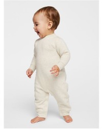 Rabbit Skins 4447 Infant Fleece One-Piece – 7.4 oz. 60/40 CRSC Cotton/Poly 3-End Fleece Infant Onesie | 6M–24M