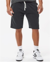J. America 8855 Unisex Triblend Fleece Shorts – 7.5 oz. Unisex shorts | S–3XL