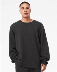 BELLA CANVAS 3911 Unisex Sponge Fleece Classic Crewneck Sweatshirt – 8 oz. 52/48 Airlume Cotton/Poly Sponge Fleece Classic Crewneck | XS–3XL