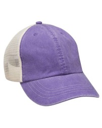 Adams Headwear GC102 Game Changer Cap – Pigment-Dyed Garment-Washed Cotton Twill | Unstructured Low-Profile Snapback | Brass Slider