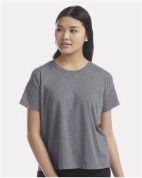 Champion CHP130 Women’s Sport Soft Touch T-Shirt – 5.3 oz. 89/11 Recycled Polyester/Spandex Brushed Jersey Tee | S–2XL