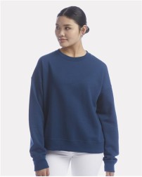 Champion SL650 Women’s Powerblend® Crewneck Sweatshirt – 9 oz. 50/50 Cotton/Polyester Women’s Relaxed-Fit Crewneck | S–2XL