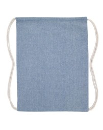 OAD OAD101R Economical Recycled Sport Pack – 6 oz. 75/25 Recycled Cotton/Recycled Polyester Canvas Drawstring Pack | One Size