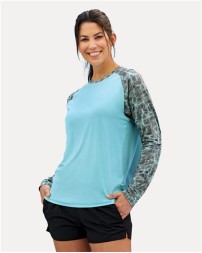 Paragon 231 Panama Men's Colorblocked Long Sleeve T-Shirt – 4.4 oz. 93/7 Polyester/Spandex UPF 50+ Tee | XS–4XL