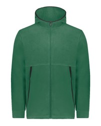 Augusta Sportswear 6858 Unisex Eco Revive Polar Fleece Hooded Full-Zip Jacket – 8 oz./yd² 70/30 Recycled Polyester Polar Fleece Jacket