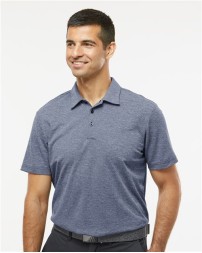 Adidas A582 Men's Heathered Polo – 5.1 oz. Recycled Polyester Polo | S–4XL