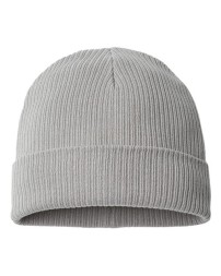 Atlantis Headwear NELSON Sustainable Cuffed Beanie – 100% Organic Cotton | One Size