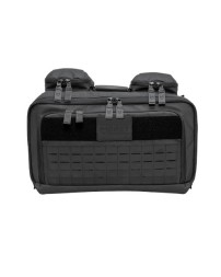 MERET M8101TB OMNI PRO X Black Convertible Backpack Bag – Tactical Black – 229.12 oz./yd² Tarpaulin with Infection Contr