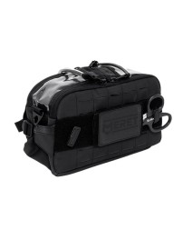 MERET M8110TB FIRST-IN PRO X Black Waist Pack Bag – Tactical Black – 52.8 oz./yd² Tarpaulin with Infection Control