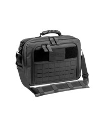 MERET M8105-TB G2 PRO X Black Paramedic Bag – 95.04 oz./yd² Tarpaulin Paramedic EMS Bag with Hypalon MOLLE Panels & Infection Control | One Size