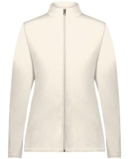 Augusta Sportswear 6862 Women's Eco Revive Micro-Lite Fleece Full-Zip Jacket – 5.3 oz./yd² 70/30 Recycled Polyester Lightweight Fleece