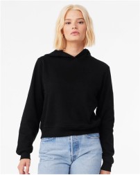 BELLA CANVAS 7519 Women's Classic Hoodie Sweatshirt – 8 oz. 52/48 Airlume Cotton/Poly Mid-Length Sponge Fleece Women's Pullover Hoodie, No Drawcords | BlueSign Certified