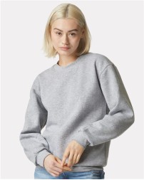 American Apparel RF496 Unisex ReFlex Fleece Crewneck Sweatshirt – 7.6 oz. 70/30 Cotton/Recycled Polyester | XS–4XL