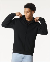 American Apparel RF497 Unisex ReFlex Fleece Full-Zip Hoodie – 7.6 oz. 70/30 Cotton/Recycled Polyester | XS–4XL