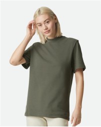 American Apparel 1PQ Unisex Pique Mockneck Tee – 6.5 oz. 100% Ring-Spun Cotton Heavyweight Pique | S–3XL