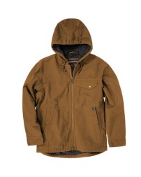 DRI DUCK 5033 Men’s Quest Lifestyle Canvas Jacket – 10 oz. 100% Cotton Canyon Cloth™ Canvas | Snowtop Sherpa Body | Diamond-Quilted Nylon Sleeves