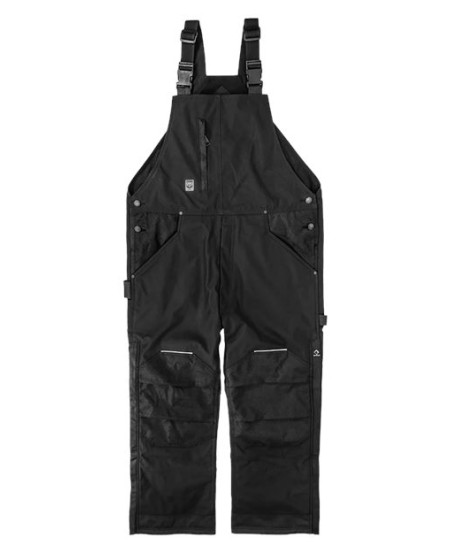 DRI DUCK 6300 Men’s GrizzlyTec™ Dakota Bib – 7 oz. GrizzlyTec™ Canvas | 3M™ Thinsulate™ | 3M® Reflective Trims | Nylon Reinforcement | Knee Pad Openings