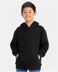 Next Level 9113 Youth Fleece Hoodie Sweatshirt – 7.4 oz. 80/20 Cotton/Poly Fleece Youth Pullover Hoodie | XS–XL