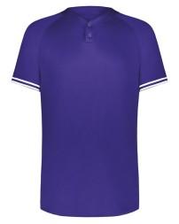Augusta Sportswear 6906 Youth Cutter+ Henley Jersey – 96/4 Polyester/Spandex 4-Way Stretch Multi-Sport Jersey UPF 50+ | Youth S–XL