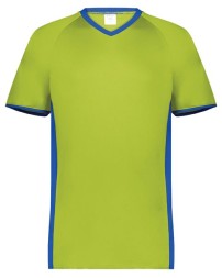 Augusta Sportswear 6908 Youth Cutter+ V-Neck Jersey – 96/4 Polyester/Spandex 4-Way Stretch Multi-Sport Jersey UPF 50+ | Youth S–XL