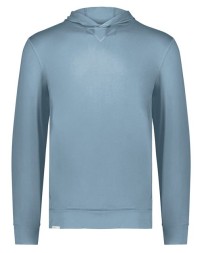 Holloway 222698 Youth Eco Revive Ventura Soft Knit Hooded Sweatshirt – 6.3 oz. 89% Recycled Polyester Youth Hoodie | Youth S–XL