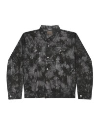 Colortone 9050 Unisex Tie-Dyed Denim Jacket - 12 oz. 99% Combed Ring-Spun Cotton/1% Spandex Tie-Dyed Denim Jacket | S-2XL