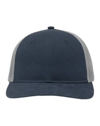 Sportsman SP1650 Modern Six-Panel Trucker Fit Cap – Cotton Canvas Front with Polyester Mesh Back | Adjustable