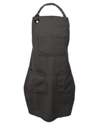 Liberty Bags 5511 5-Pocket Recycled Cotton Denim Apron – 9 oz., 100% pre-washed recycled cotton denim | 28