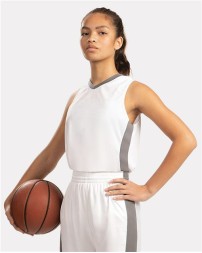 Augusta Sportswear 6888 Women's Match-Up Basketball Jersey – 100% Polyester Wicking Knit NFHS-Compliant Ladies Basketball Jersey | XS–2XL
