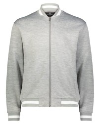 Holloway 223647 Youth V-Street Full-Zip Jacket – 10.3 oz. 100% Polyester Double-Knit Varsity-Style Youth Full-Zip Jacket