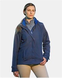 Nautica N17183 Women's Voyage Hooded Rain Jacket – Women's 3.5 oz./yd², 100% nylon | XS–3XL