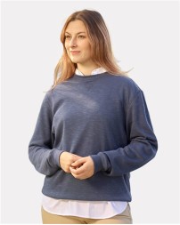 Nautica N17989 Unisex Sun Surfer Supreme Crewneck Sweatshirt – Unisex 9.5 oz./yd², 100% polyester slub knit je | XS–4XL