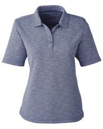 Nautica N17974 Women's Sun Surfer Slub Polo – Women's 5.3 oz./yd², 64/36 modal/polyester slub | XS–3XL