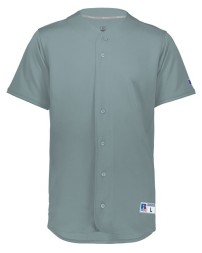 Russell Athletic 235JMM Five Tool Full-Button Baseball Jersey – 100% Polyester Color Secure Diamond Knit | S–XL