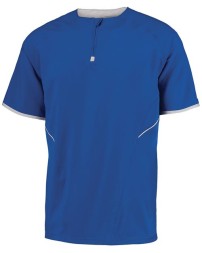 Russell Athletic 872RVM Unisex Dri-Power Short Sleeve Quarter-Zip Pullover – 100% Polyester Performance Layer | S–3XL