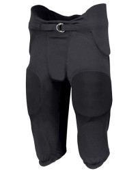 Russell Athletic F25PFM Unisex Integrated 7-Piece Padded Football Pants – 100% Polyester Double Knit | XS–2XL