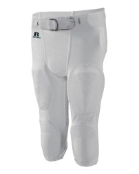 Russell Athletic F25PFW Youth Integrated 7-Piece Padded Football Pants – 100% Polyester Double Knit | Youth Sizes