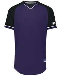 Russell Athletic R01X3M Unisex Classic V-Neck Jersey – 100% Polyester Double Knit Color Secure | S–3XL