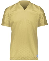 Russell Athletic R0593B Youth Solid Flag Football Jersey - 100% Nylon Tricot Mesh V-Neck with Side Vents | Youth Sizes