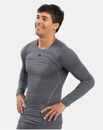 Russell Athletic R20CPM Unisex CoolCore Long Sleeve Compression Shirt – 84/16 Polyester/Elastane | S–3XL