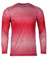 Paragon 234 Mirage Men's Ombre Performance Long Sleeve T-Shirt – 4.1 oz. Microfiber UPF 50+ Tee | XS–4XL