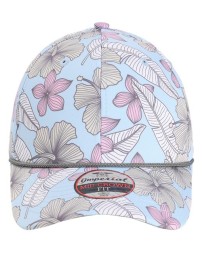 Imperial 5058 The Outtasite Cap – 100% Recycled Polyester Sublimation Print Structured Six-Panel Mid-Profile Rope Braid Snapback | OSFM