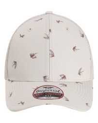Imperial 4074 The Passenger Side Cap – 100% Recycled Polyester Sublimation Print Mesh Sides Structured Six-Panel Mid-Profile Cap | OSFM