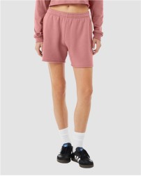 BELLA CANVAS 3787 Women's Cutoff Fleece Shorts – 8 oz. 52/48 Airlume Cotton/Poly Sponge Fleece Cutoff Sweat Shorts with Raw Hem | S–2XL