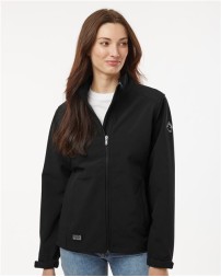 DRI DUCK 9416 Women’s Motion Soft Shell Jacket – 10 oz. 3-Layer Bonded Softshell | Storm Shield™ Level 2 | Rudolf Bionic-Finish® Eco C0 DWR | Contoured Panels