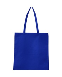 Q-Tees Q126300 Non-Woven Tote Bag – 80 GSM Polypropylene Tote with 25
